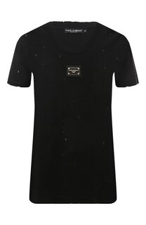 Хлопковая футболка Dolce & Gabbana