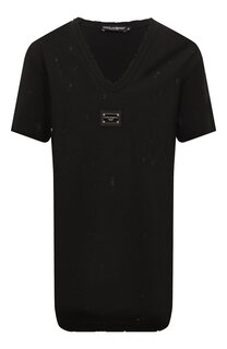 Хлопковая футболка Dolce & Gabbana