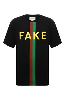Хлопковая футболка Gucci