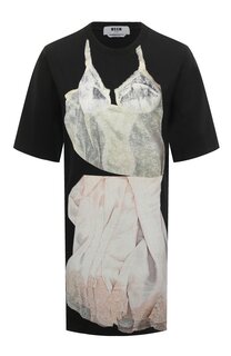 Хлопковое платье MSGM