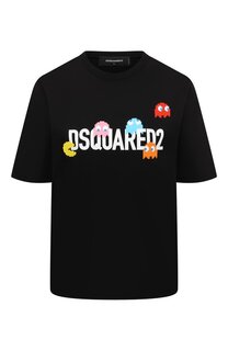 Хлопковая футболка Dsquared2