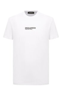 Хлопковая футболка Dsquared2