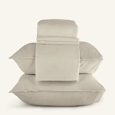 Комплект постельного белья ARYA HOME COLLECTION Постельное Белье Natural Stone Washed