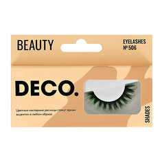 DECO. Накладные ресницы BEAUTY №506 green chic 1