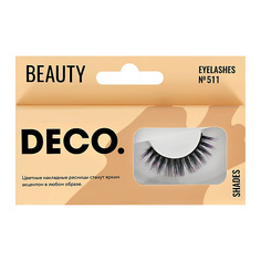 DECO. Накладные ресницы BEAUTY №511 violet tips 1