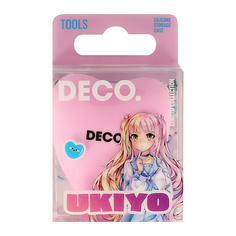 Подставка, чехол, пояс для кистей DECO. Чехол для хранения кистей UKIYO в форме сердца (большое)