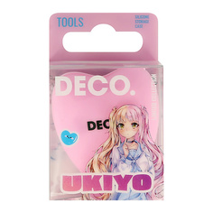 Подставка, чехол, пояс для кистей DECO. Чехол для хранения кистей UKIYO в форме сердца (малое)