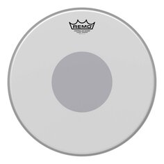 BE-0114-10- CONTROLLED SOUND®, EMPEROR®, Coated, 14&#039; Diameter, BLACK DOT™ On Bottom двухслойный матовый пластик с черным це РЭМО