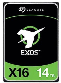 Жесткий диск 14TB SATA 6Gb/s Seagate ST14000NM000G Exos X16 3.5" 7200rpm 256MB