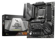 Материнская плата ATX MSI MAG X670E TOMAHAWK WIFI (AM5, AMD X670, 4*DDR5 (6000), 4*SATA 6G RAID, 4*M.2, 4*PCIE, 2.5Glan, WiFi, BT, HDMI, DP, 2*USB Typ