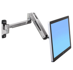 Кронштейн настенный Ergotron LX HD Sit-Stand 45-383-026 крепление "Рука" для монитора, серебристый