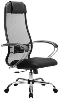 Кресло офисное Metta 11(MPRU) подл.131/осн.003, чёрное Метта