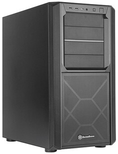 Корпус eATX SilverStone SETA D1 SST-SED1-B черный, без БП, USB Type-C, 2*USB 3.0, audio