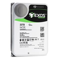 Жесткий диск 22TB SATA 6Gb/s Seagate ST22000NM001E Exos X22 3.5" 7200rpm 512MB