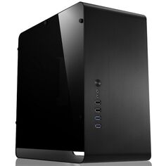 Корпус mATX JONSBO UMX3W Black черный, без БП, боковая панель из закаленного стекла, 2*USB 3.0, audio