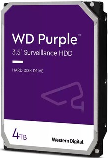 Жесткий диск 4TB SATA 6Gb/s Western Digital WD43PURZ WD Purple 3.5" 5400rpm 256MB