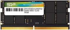 Модуль памяти SODIMM DDR5 16GB Silicon Power SP016GBSVU480F02 PC5-38400 4800MHz CL40 1.1V