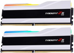 Модуль памяти DDR5 64GB (2*32GB) G.Skill F5-6400J3239G32GX2-TZ5RW TRIDENT Z5 RGB PC5-51200 6400MHz CL32 1.4V white