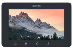 Видеодомофон Slinex SM-07MHD (графит) 7” цветной TFT экран 16:9 разрешение экрана 1024×600