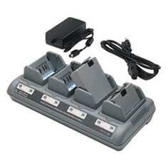 Зарядное устройство Zebra AC18 AC18177-2 на 4 аккумулятора Europe QL Series Lithium-Ion Quad Charger (charges up to 4 QL batteries) Зебра