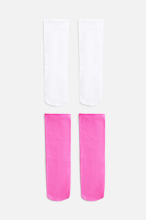 набор носков женских (2 пары) Набор носков высоких цветных в рубчик (2 пары) Befree