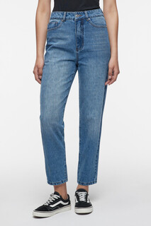 брюки джинсовые женские Джинсы moms классические с высокой посадкой Befree