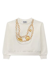Укороченный свитшот Moschino