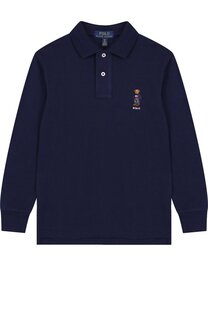 Хлопковое поло с длинными рукавами Polo Ralph Lauren