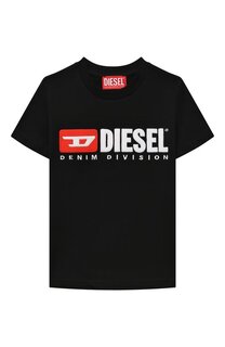 Хлопковая футболка Diesel