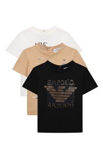 Комплект из трех футболок Emporio Armani