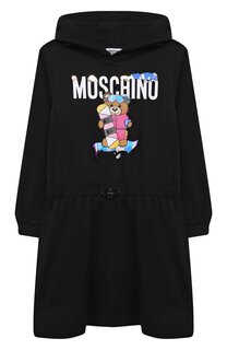 Хлопковое платье Moschino