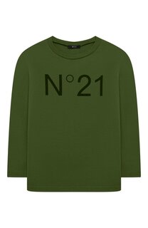 Хлопковый лонгслив N21