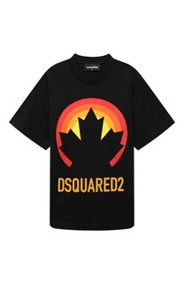 Хлопковая футболка Dsquared2