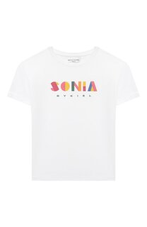 Хлопковая футболка Sonia Rykiel Enfant