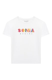 Хлопковая футболка Sonia Rykiel Enfant