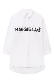 Хлопковая рубашка MM6