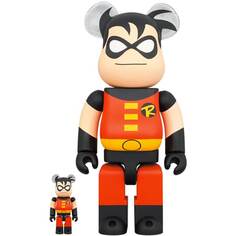 Фигура Bearbrick Medicom Toy The New Batman Adventures Robin 400% and 100%