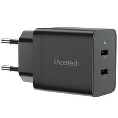 Зарядное устройство Choetech 2xUSB-C PD/PPS (Q5006)