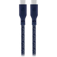 Кабель uBear Trend Cable USB-C/USB-C 1.2 м синий