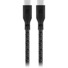 Кабель uBear Trend Cable USB-C/USB-C 2.4 м чёрный