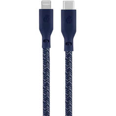 Кабель uBear Trend Cable USB-C/Lightning 1.2 м синий