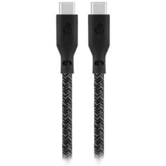 Кабель uBear Trend Cable USB-C/USB-C 1.2 м чёрный