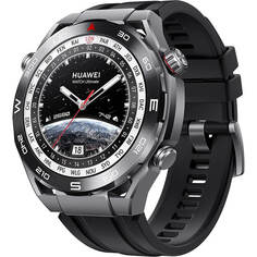 Смарт-часы Huawei Watch Ultimate Steel CLB-B19 чёрный (55020AGP)