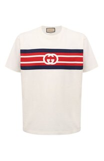 Хлопковая футболка Gucci