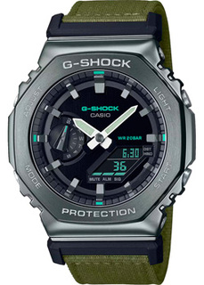Японские наручные мужские часы Casio GM-2100CB-3A. Коллекция G-Shock