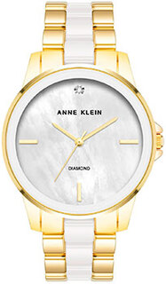 fashion наручные женские часы Anne Klein 4120WTGB. Коллекция Diamond