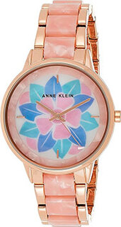 fashion наручные женские часы Anne Klein 4006PKRG. Коллекция Plastic