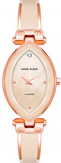 fashion наручные женские часы Anne Klein 4018BHRG. Коллекция Diamond