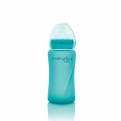Бутылочки Бутылочка Everyday Baby Healthy + с индикатором температуры и защитным силиконовым покрытием 240 м
