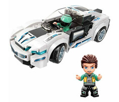 Конструкторы Конструктор Enlighten Brick Машинка с фигуркой 168 деталей